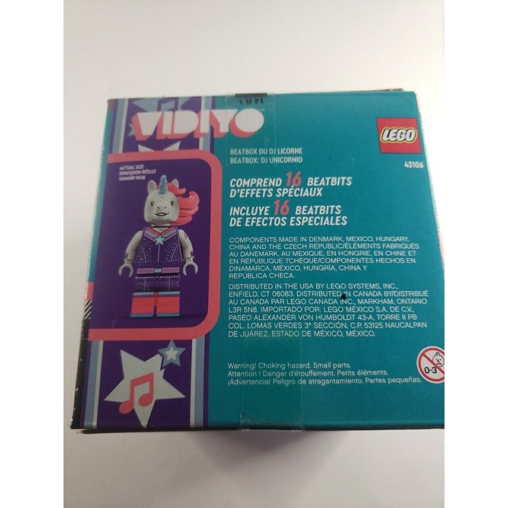 LEGO VIDIYO PARTY Unicorn DJ BeatBox  (43106) New in sealed box - Picture 4 of 4